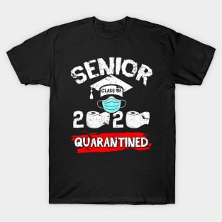 Senior Class Of 2020 Quarantine Toilet Paper Graduation T-Shirt
